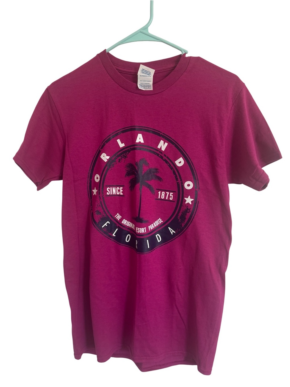 Orlando Florida Graphic Tee - Pink